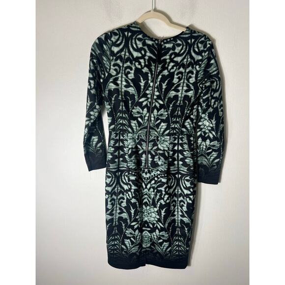 Maggie London Petite Long Sleeve Midi Dress Sz 8P - Picture 2 of 3